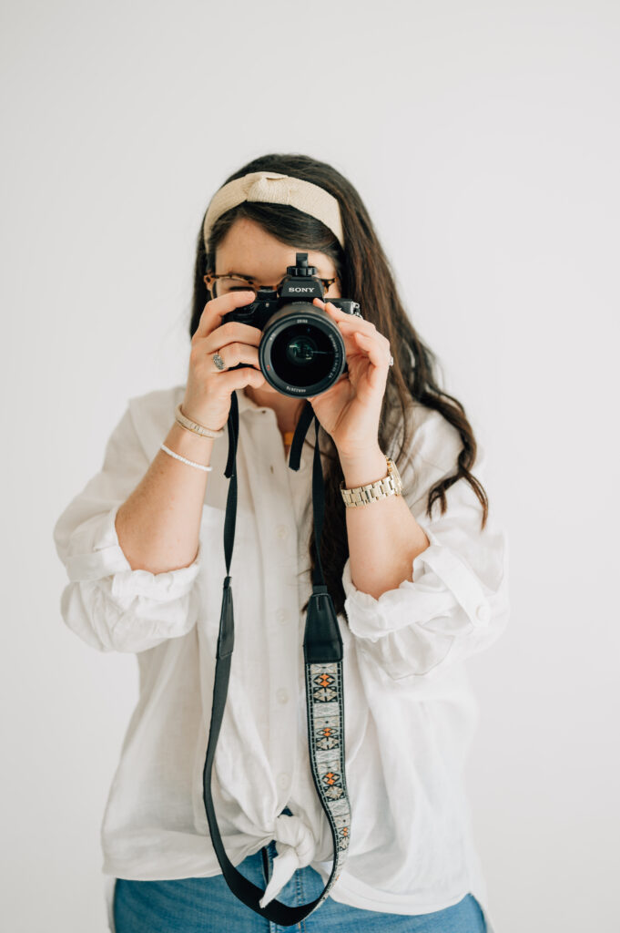 Photographer taking a picture