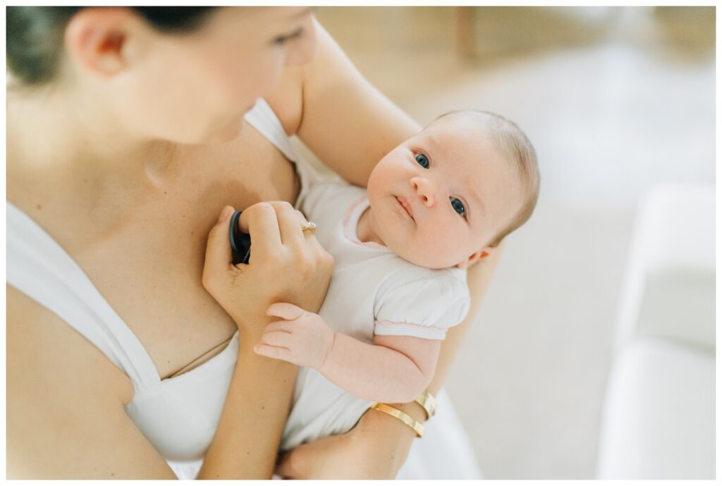 in home newborn session