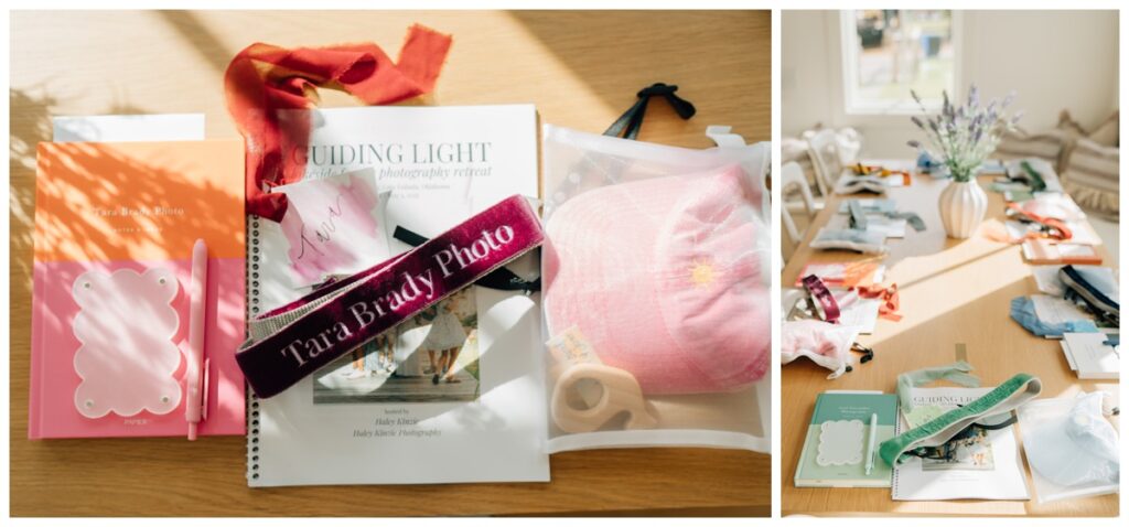 Thoughtful details matter. Each attendee received a custom welcome kit, retreat guidebook, and curated surprises.
